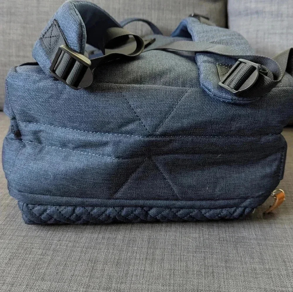 Best Diaper Backpack for Parents on the Go Navy Blue BabbleRoo Original - Picture 9 of 11